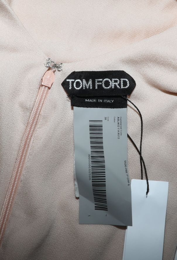 Tom Ford Open-Back Silk Gown, 2020 - 6