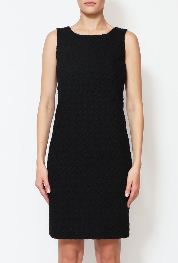 Chanel Textured Zig Zag Dress - 1