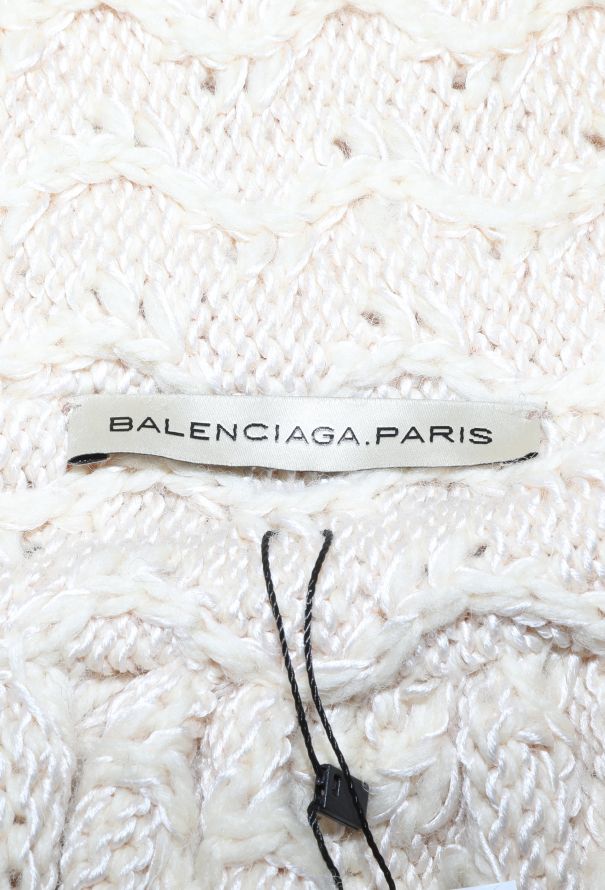 Balenciaga Rare 2006 Sculpted Cocoon Shawl - 6
