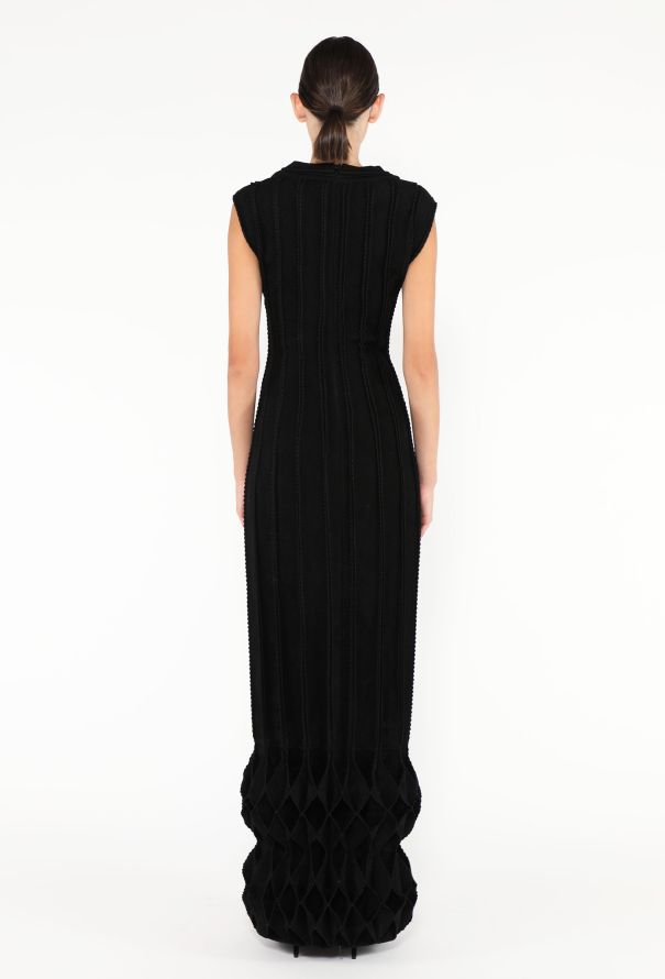 Alaïa 2013 Scalloped Honeycomb Gown - 5