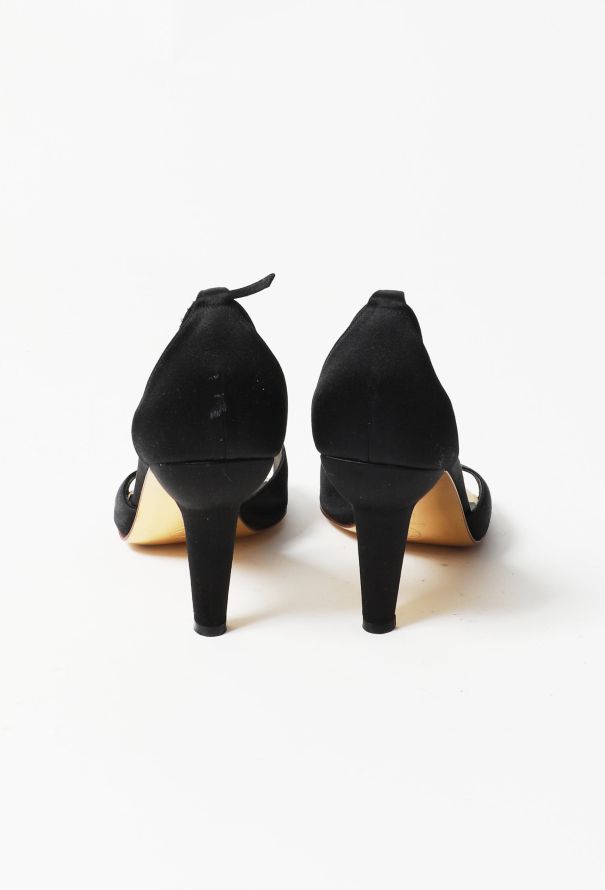Chanel Early 2000s Metallic Pearl 'CC' Sandals - 5