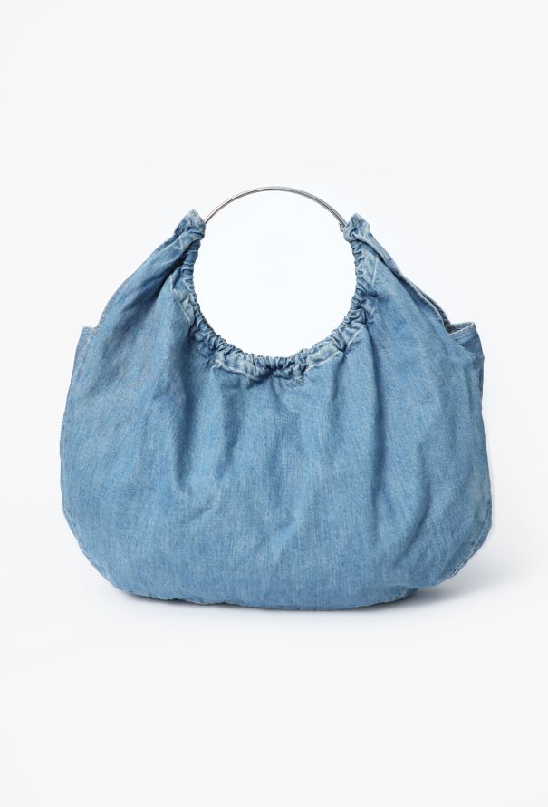 Maison Margiela 2004 Denim Large Hobo Bag - 1