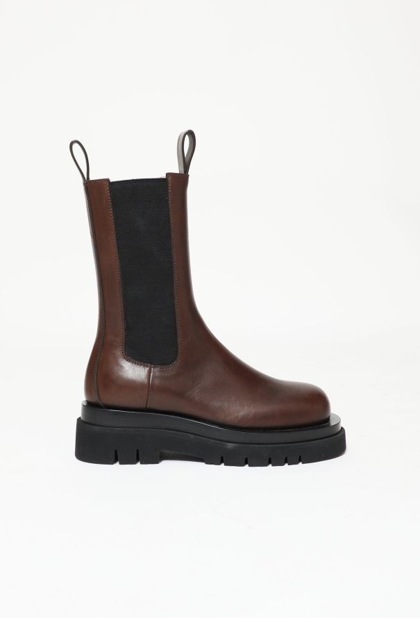 Bottega Veneta Pre-Fall 2020 BV Tire "Chelsea" Boots - 1