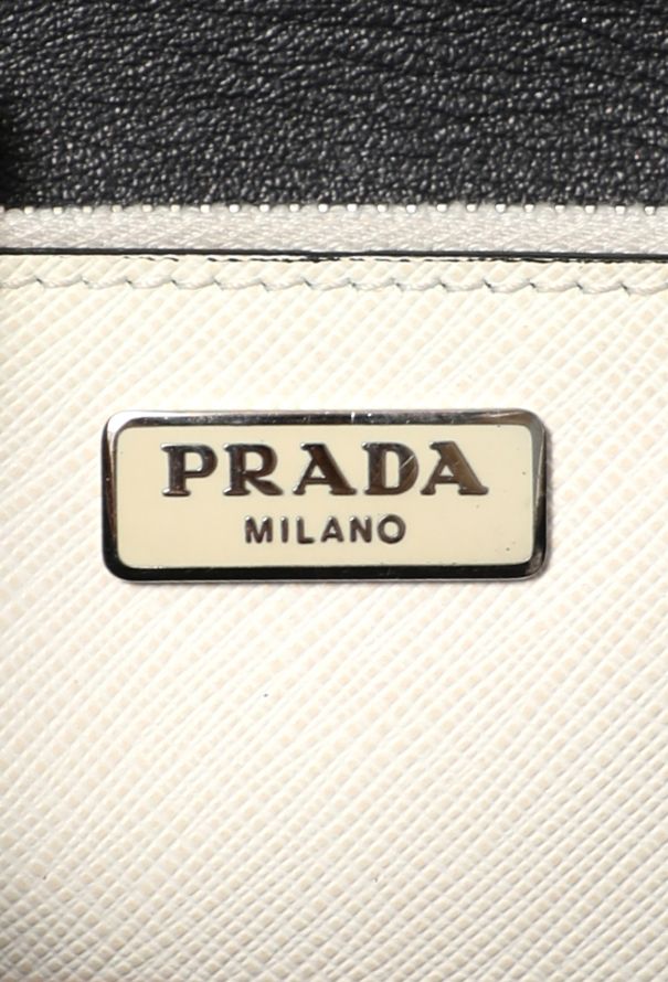 Prada Studded Saffiano Sound Satchel Bag - 17
