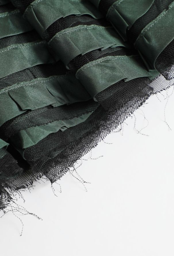 Louis Vuitton F/W 2004 Tiered Ruffled Midi Skirt - 9