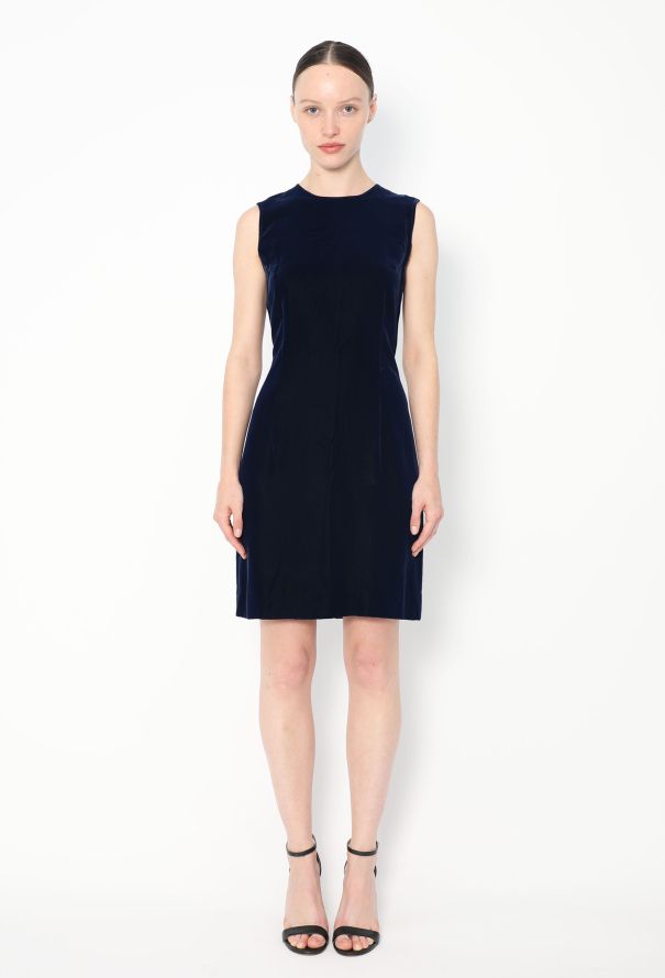 Comme des Garçons '90s Velvet Shift Dress - 3