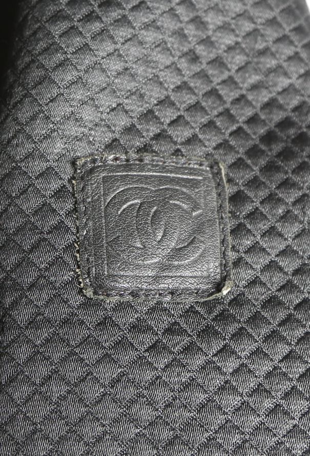Chanel Quilted 'CC' Biker Jacket - 7