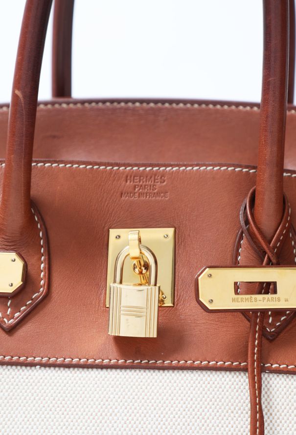 Hermès Barenia & Toile H Birkin 35 - 19