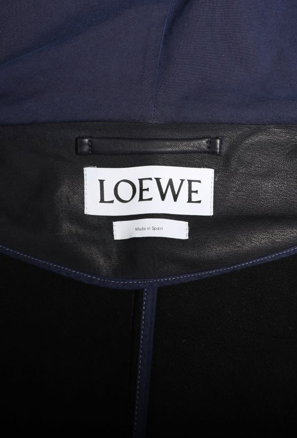 Loewe Lambskin Hooded Zip Jacket - 7