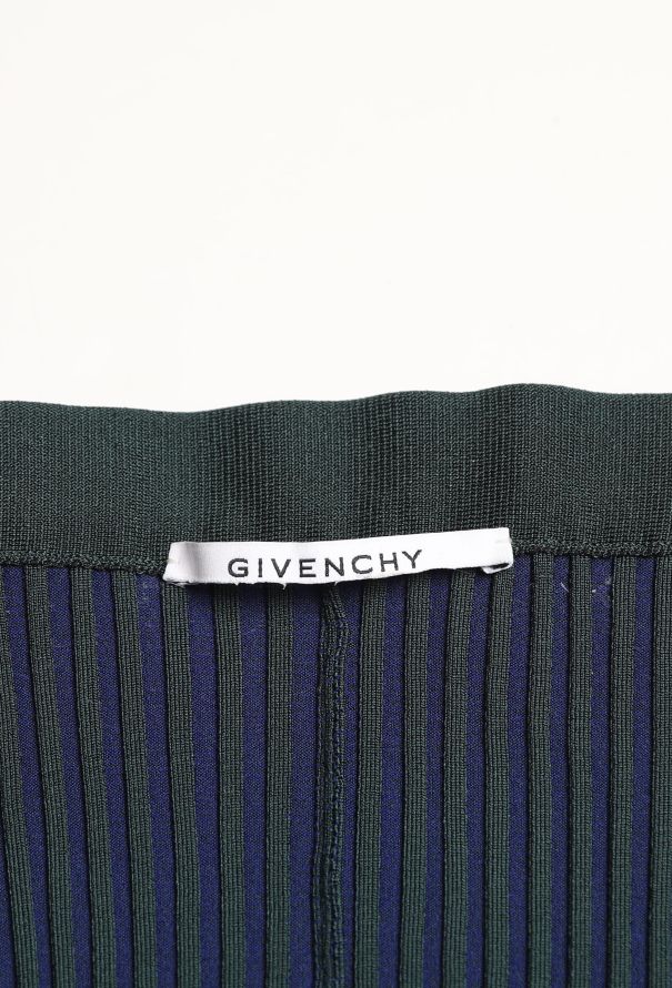 Givenchy 2018 Bicolour Ribbed Skirt - 5