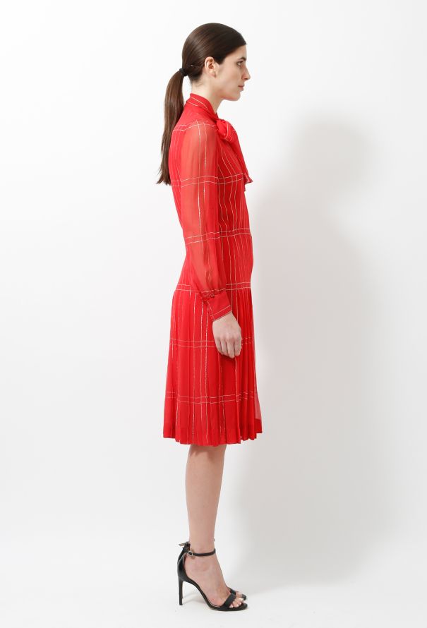 Chanel 60s Haute Couture Silk Dress - 4