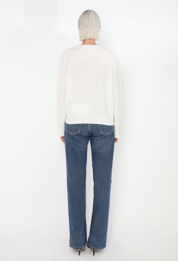 Chanel 2024 Textured Cashmere Sweater - 4