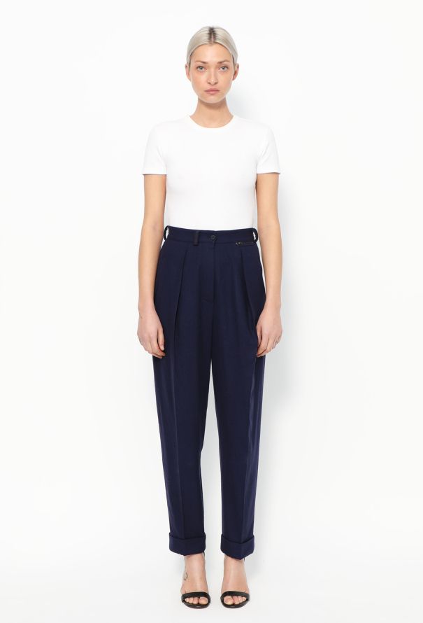 Claude Montana Vintage Tapered Trousers - 2