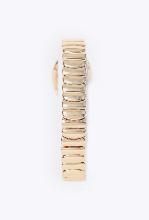 Cartier 18K Yellow Gold & Diamonds Mini Baignoire Watch - 8