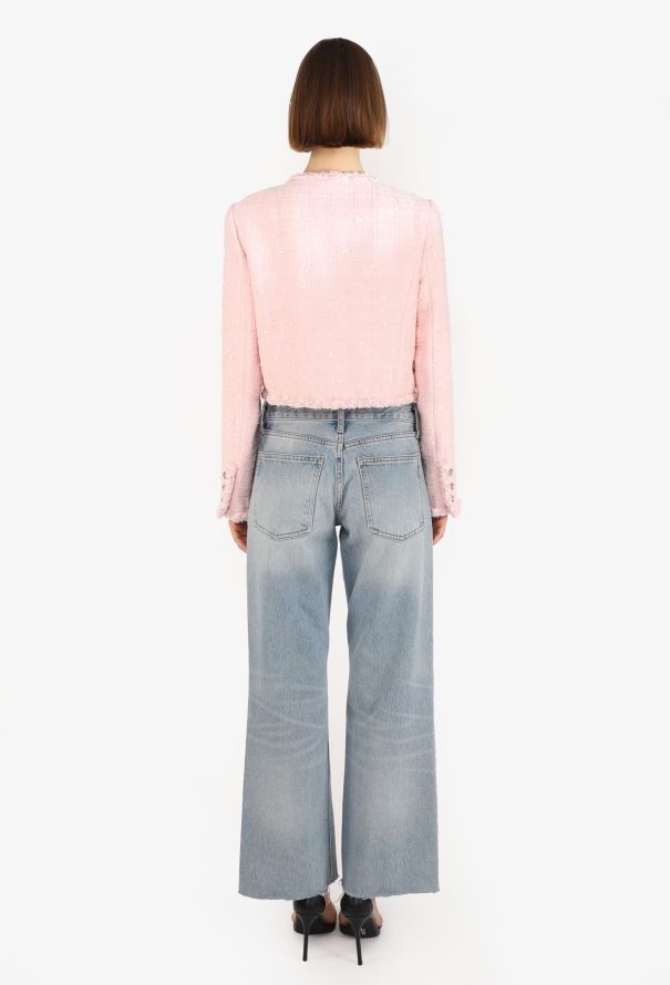 Chanel Sequin Tweed 'CC' Jacket, 2025 - 6