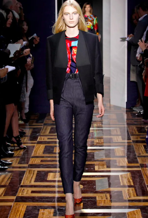Balenciaga S/S 2012 Belted Cigarette Trousers - 2