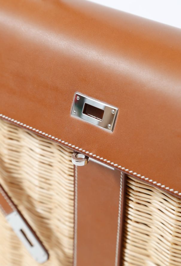 Hermès Collector Barenia & Osier Picnic Kelly 35 - 16
