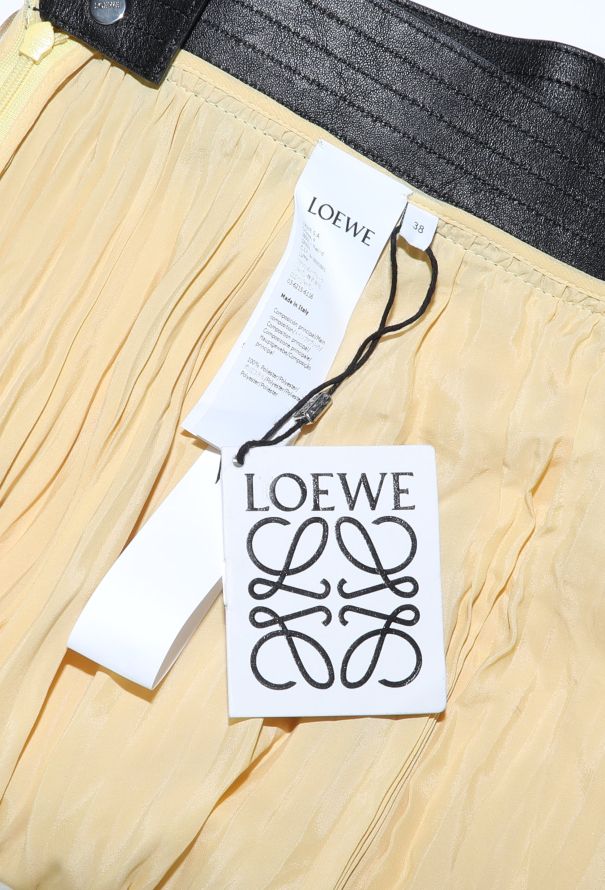 Loewe 2020 Georgette Asymmetric Skirt - 4