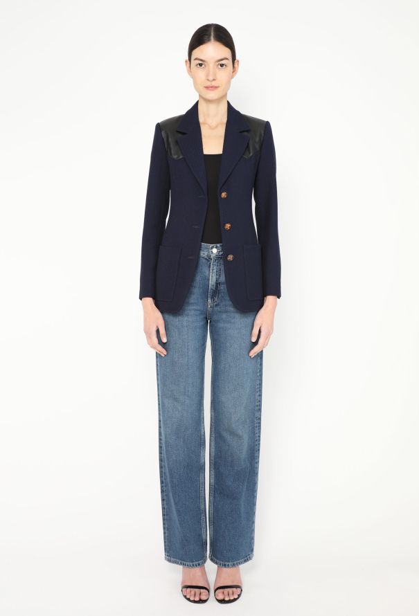 Louis Vuitton 2023 Twill Monogram-Lined Blazer - 4