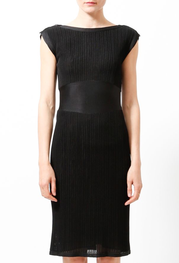 Chanel Black Knit Dress - 3
