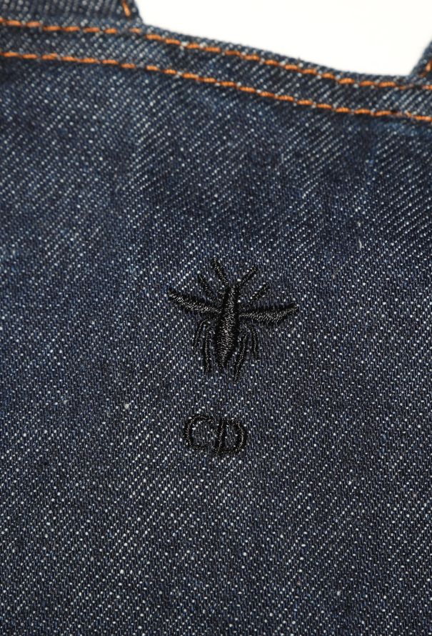 Dior Bootcut Belted Denim Overalls - 6
