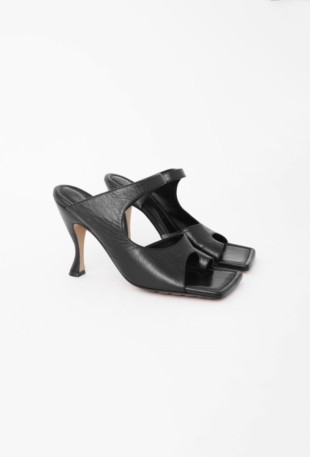 Bottega Veneta Resort 2020 Leather Cut-Out Mules - 4