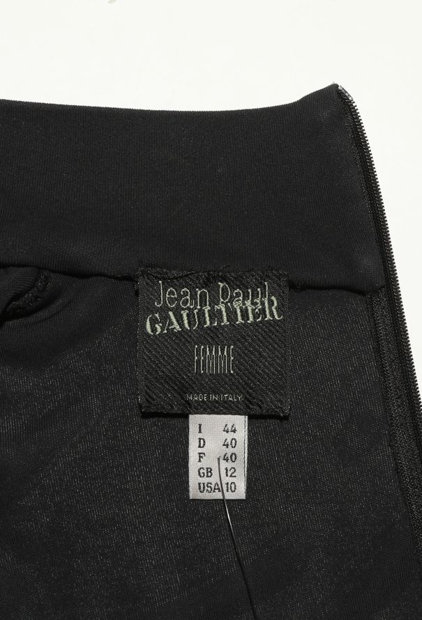 Jean Paul Gaultier '90s Mock-Neck Jumpsuit - 5