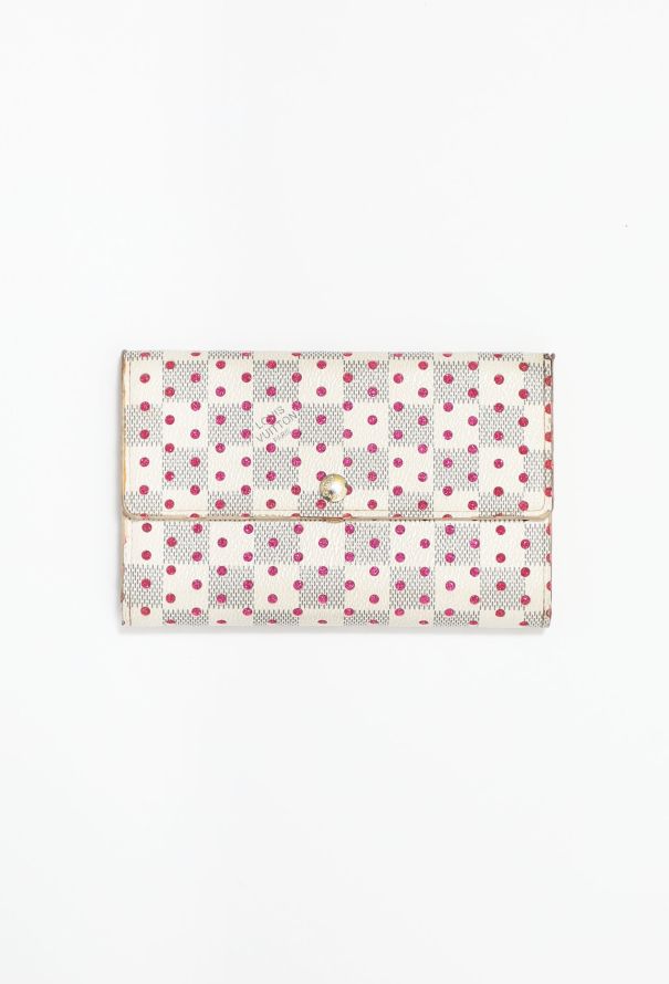 Louis Vuitton Dotted 'Damier Azur' Wallet - 1
