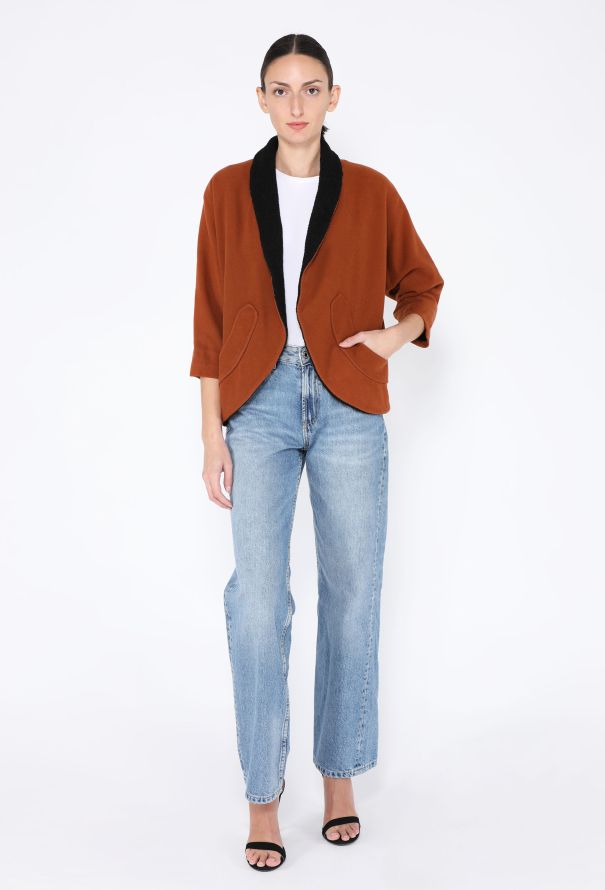 1920s Wool Twill Rounded Jacket - 1