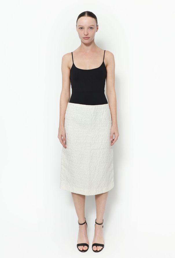 Louis Vuitton Textured Cotton Skirt - 1