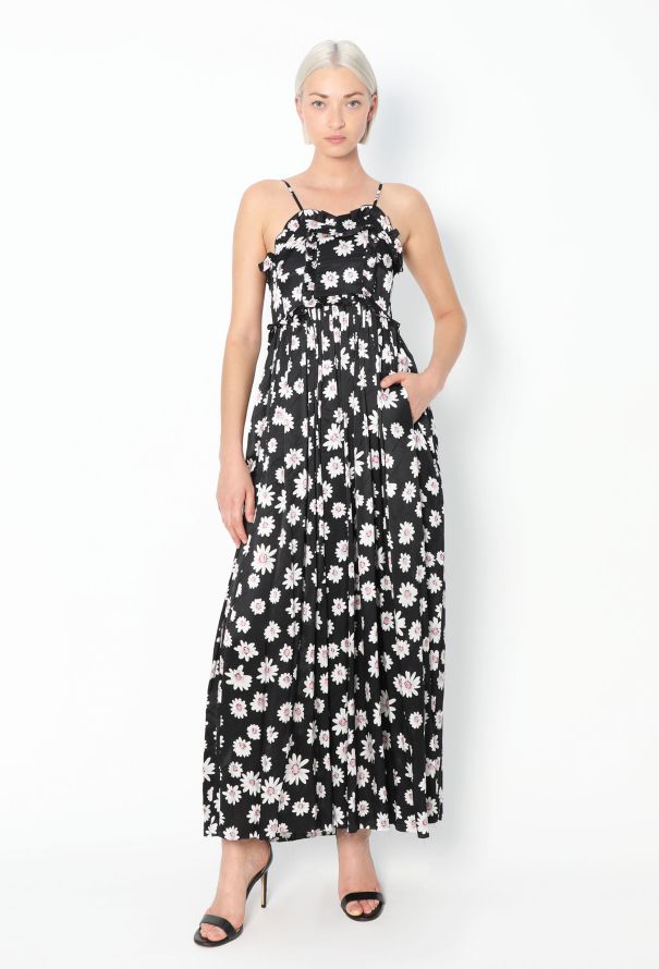 Balenciaga Resort 2018 Floral Halter Dress - 4