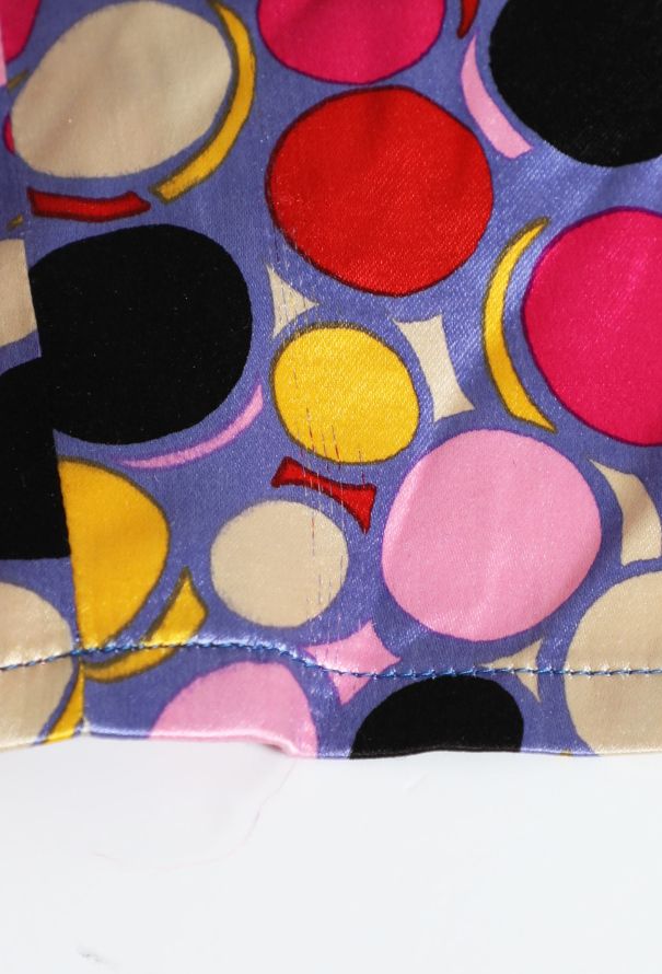 Givenchy 80s Graphic Lavallière Silk Blouse - 9
