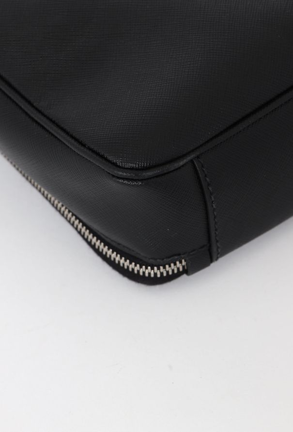 Prada Black Saffiano Briefcase - 8
