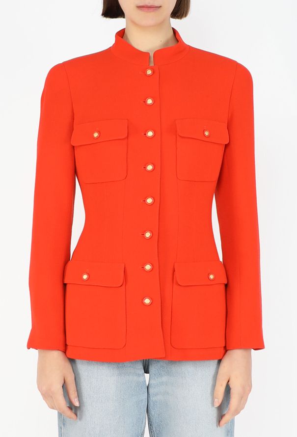 Chanel Tailored Military 'CC' Jacket, 1996 - 1