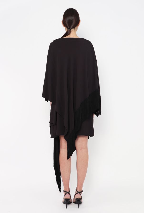 Balenciaga Asymmetrical Tassel Trim Ensemble - 5