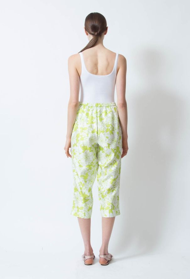 Lime Capri Pants - 3