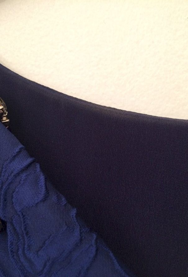 Fendi Royal Blue Jeweled Dress - 5