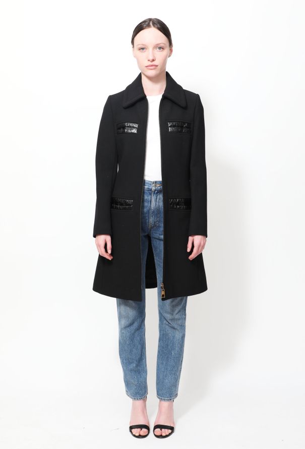 Louis Vuitton F/W 2014 Tailored Slit Pocket Coat - 3