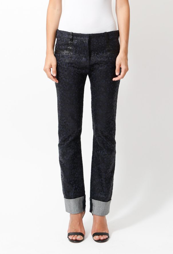 Balenciaga S/S 2011 Lace Covered Jeans - 3