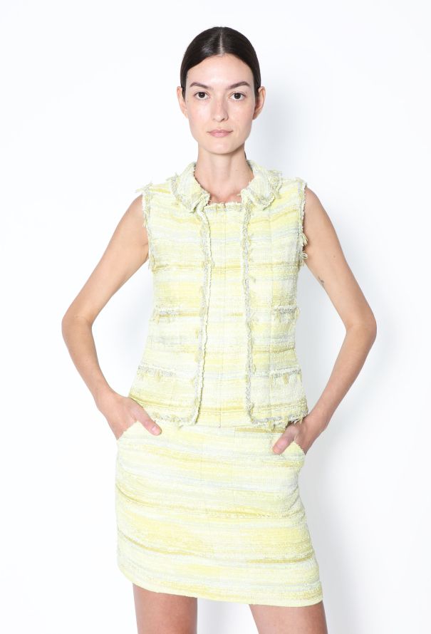 Chanel 2005 Trompe l'Œil Tweed Ensemble - 7