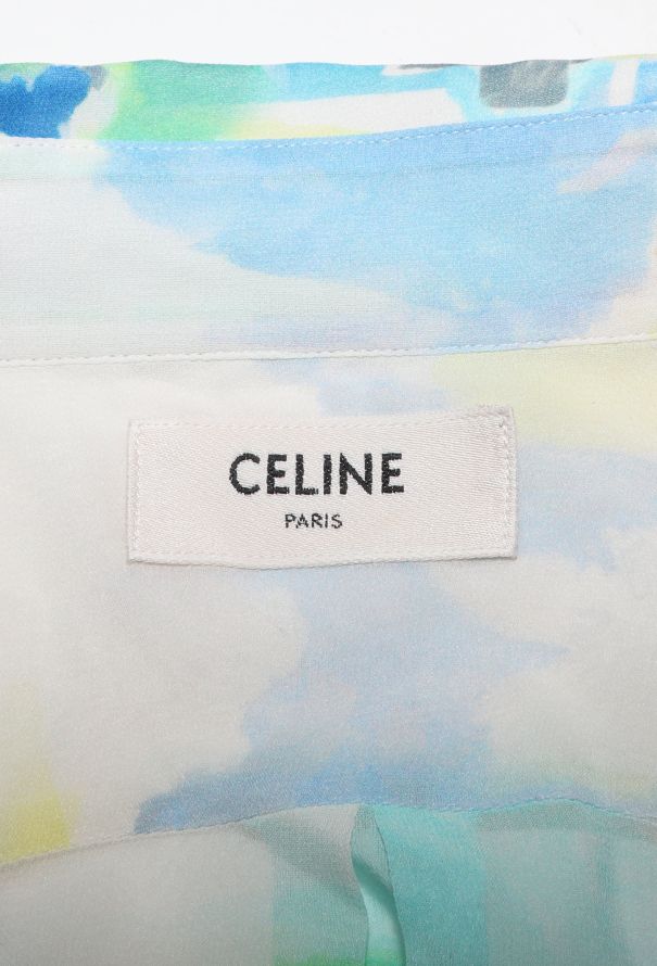 Céline Beach Printed Silk Blouse, 2022 - 6