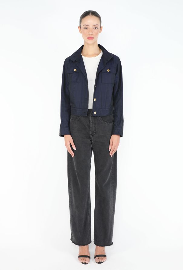 Saint Laurent '70s Flannel-lined Harrington Jacket - 3