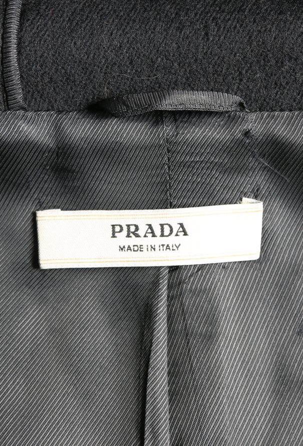 Prada Classic Hooded Wool Jacket - 5