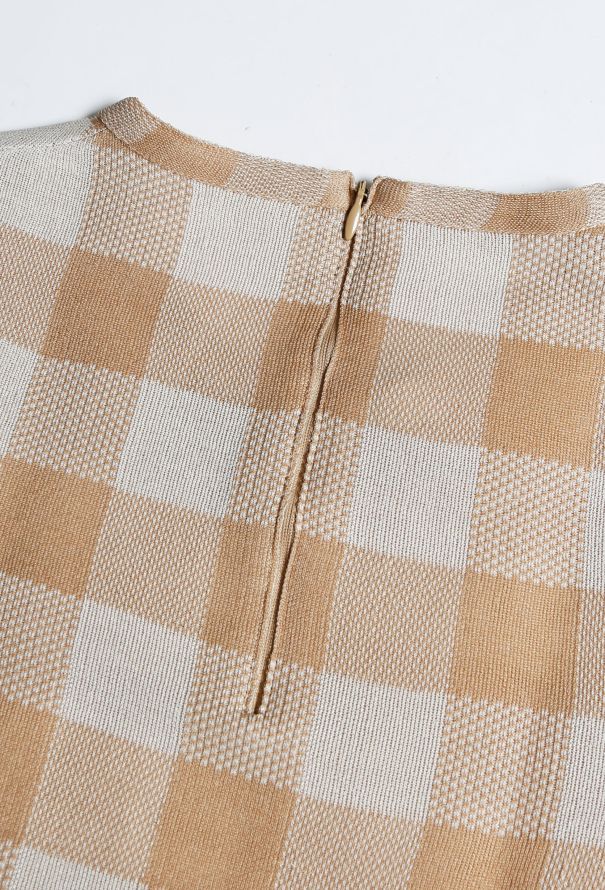 Céline F/W 2014 Gingham Silk Tunic - 5