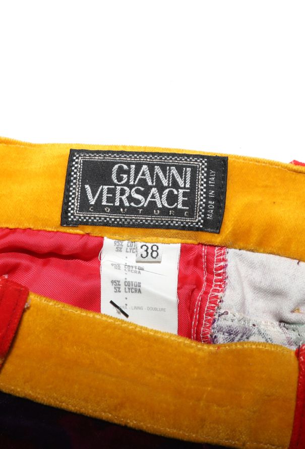 Gianni Versace Regalia Velvet Pants, 1991 - 8
