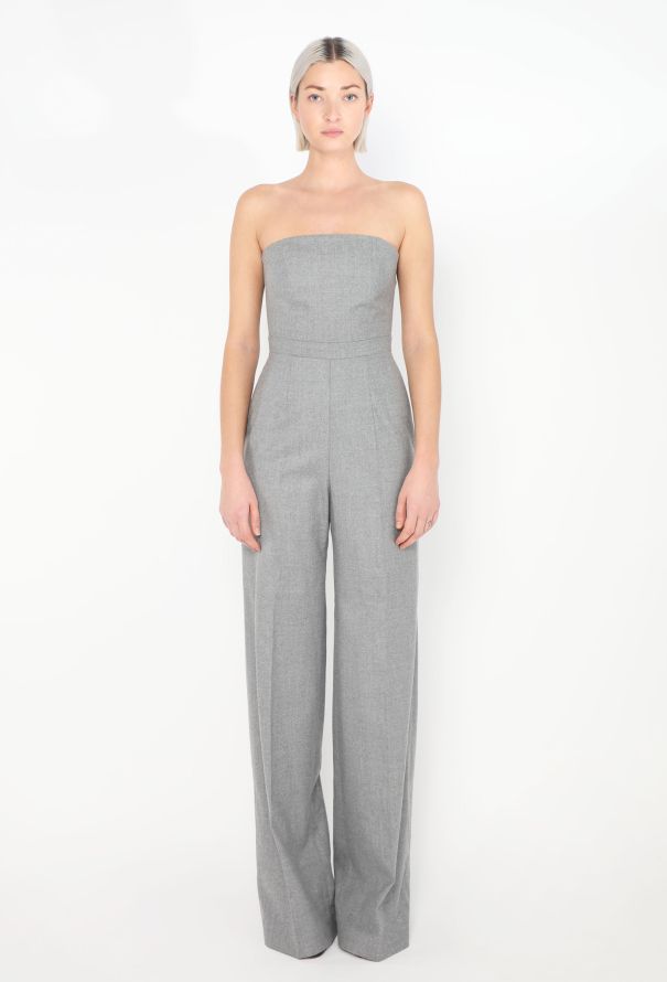 Pleated Bustier Jumpsuit - 2