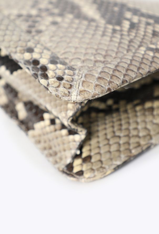 Judith Leiber Python Top-Handle Clutch Bag - 9