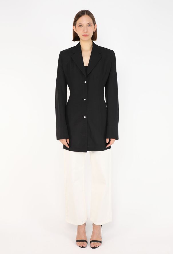 Prada Notched Tailored Blazer, S/S 2024 - 3