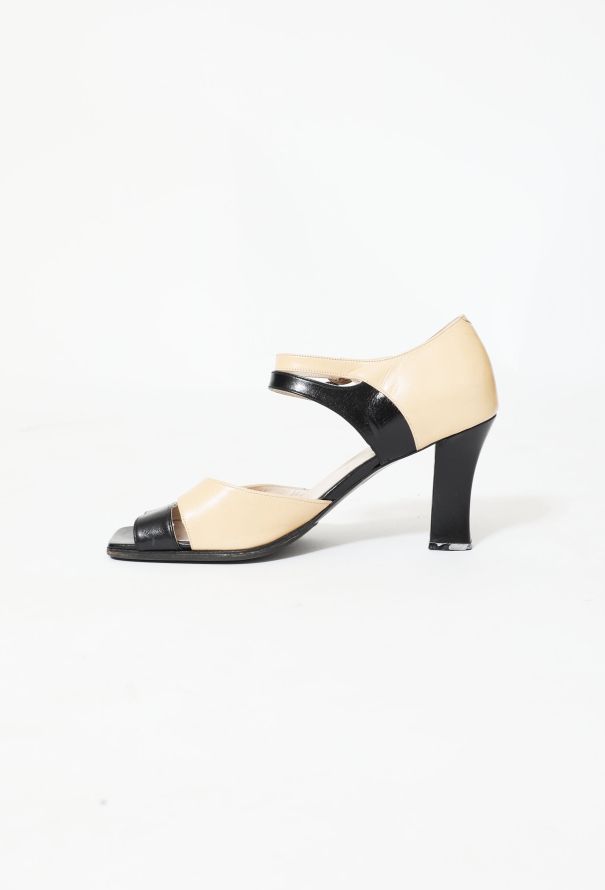 Chanel 2005 Bi-Color Sandals - 5