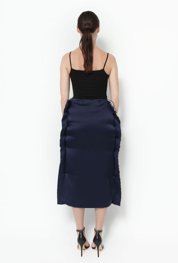 Céline Resort 2016 Floral Duvet Skirt - 7